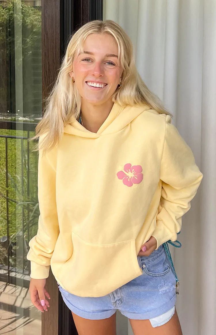 Beginning Yellow Hibiscus Hoodie