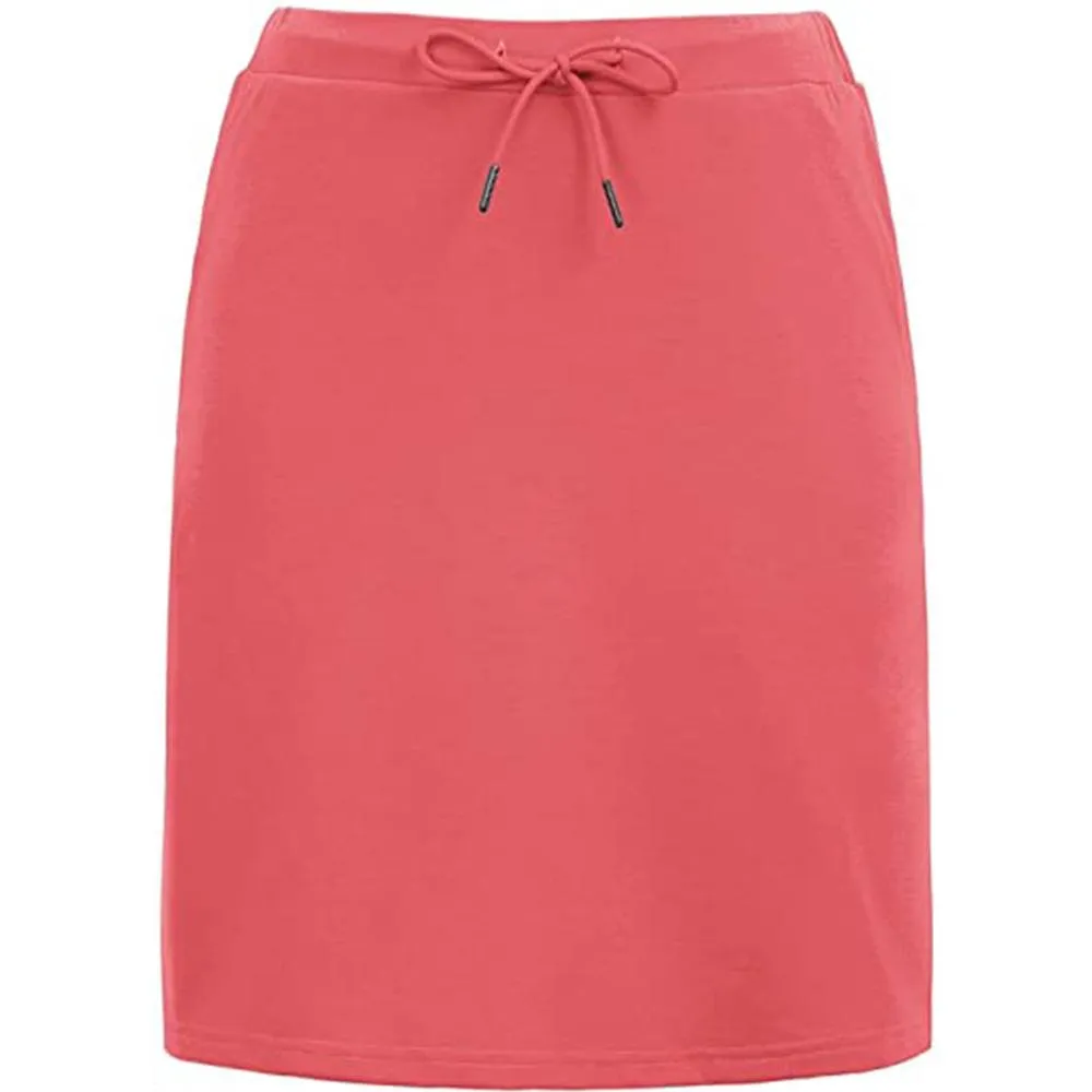 Best Sell Two Tiers Drawstring Waist Pocket Detail Skirt Shorts