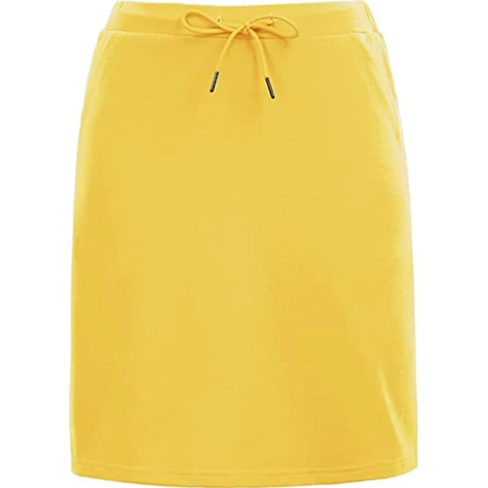 Best Sell Two Tiers Drawstring Waist Pocket Detail Skirt Shorts