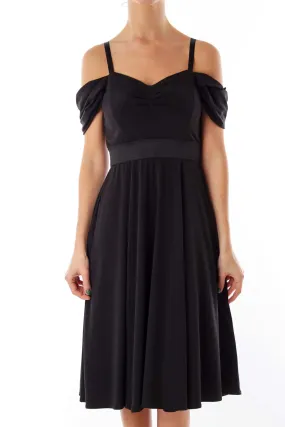 Black Off-The-Shoulder Dress