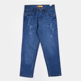 Boys Denim Pant Denim - DARK BLUE