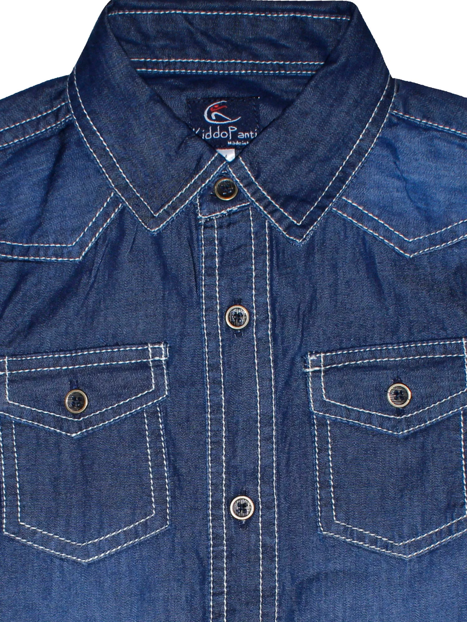 Boys Full Sleeves Denim Shirt