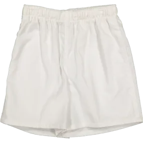 Boys White Drawstring