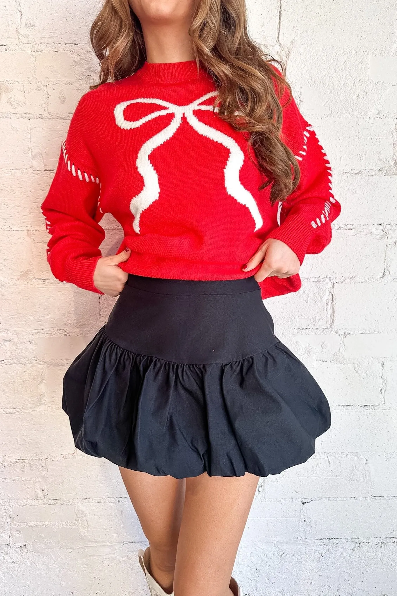 Bubble Flare Skirt