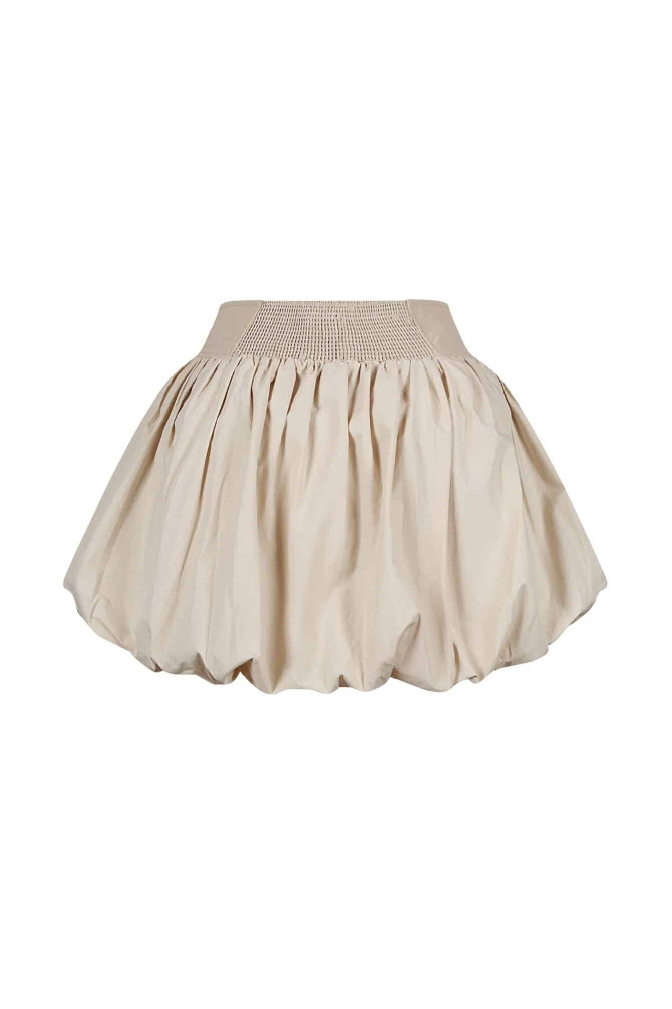 Ciara Nylon Cargo Bubble Mini Skirt