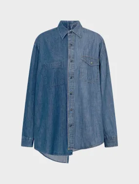 Classic Denim Shirt Dark Blue