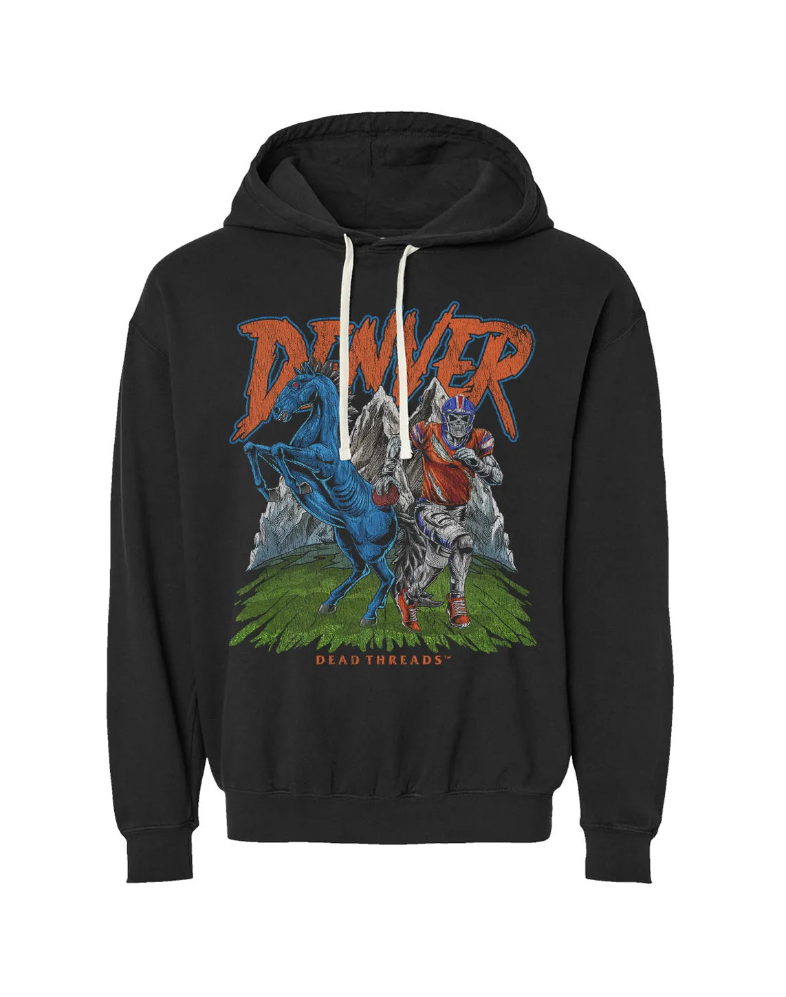 DENVER FOOTBALL v2 - LIGHTWEIGHT HOODIE