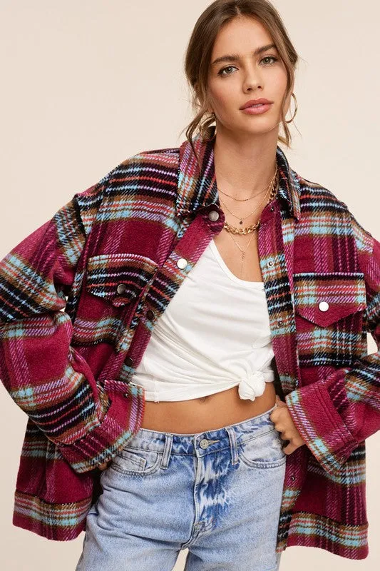 Hailey Plaid Jacket