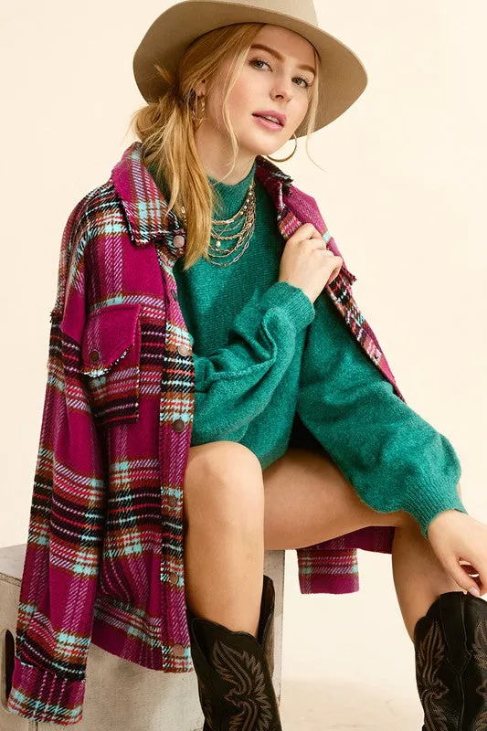 Hailey Plaid Jacket