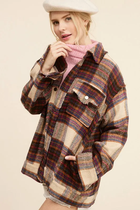 Hailey Plaid Jacket