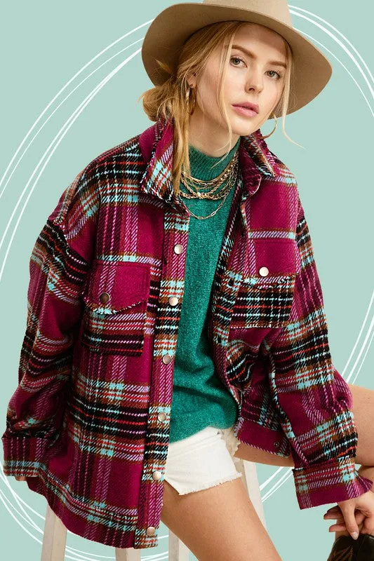 Hailey Plaid Jacket