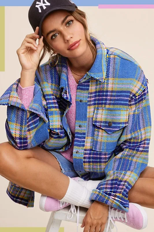 Hailey Plaid Jacket