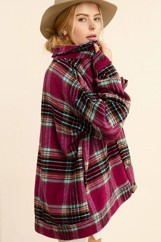 Hailey Plaid Jacket