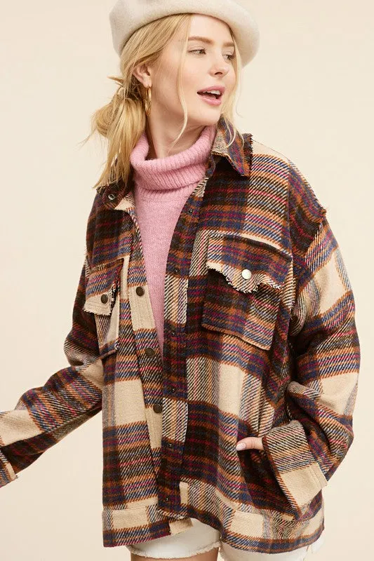 Hailey Plaid Jacket