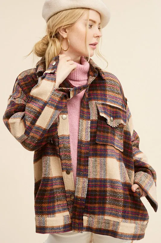 Hailey Plaid Jacket