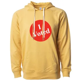 I Voted Minnesota Lightweight Hoodie