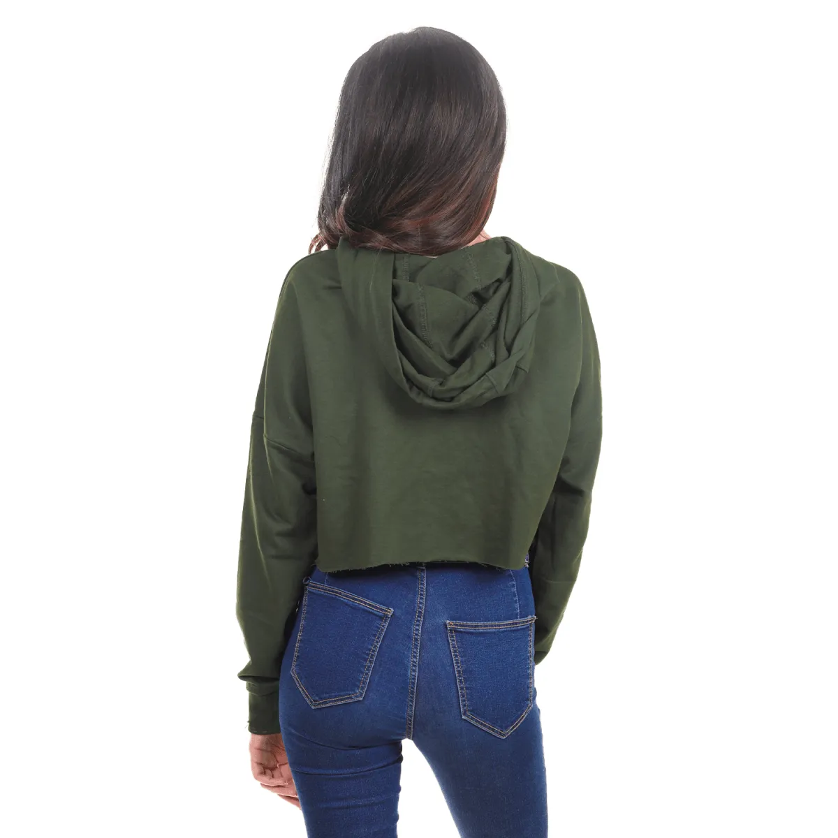 Lightweight Cropped Organic Cotton Hoodie