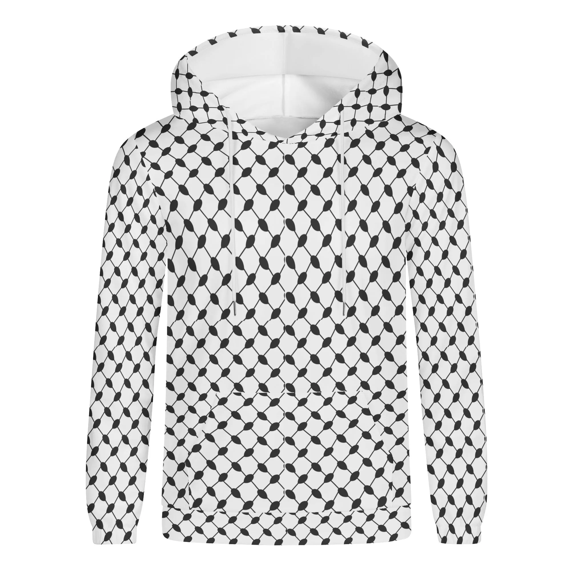 Lightweight keffiyeh Hoodie Sweatshirt