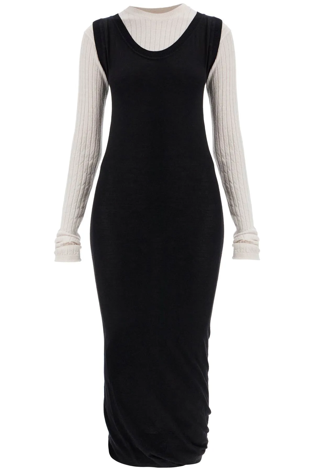 Marni Layered Knit Dress