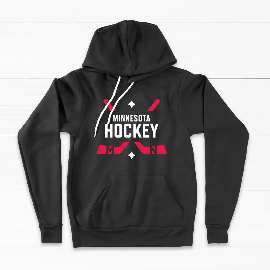 Minnesota Hockey Unisex Lightweight Hoodie