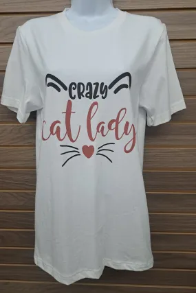 "Crazy" Cat Lady Tee