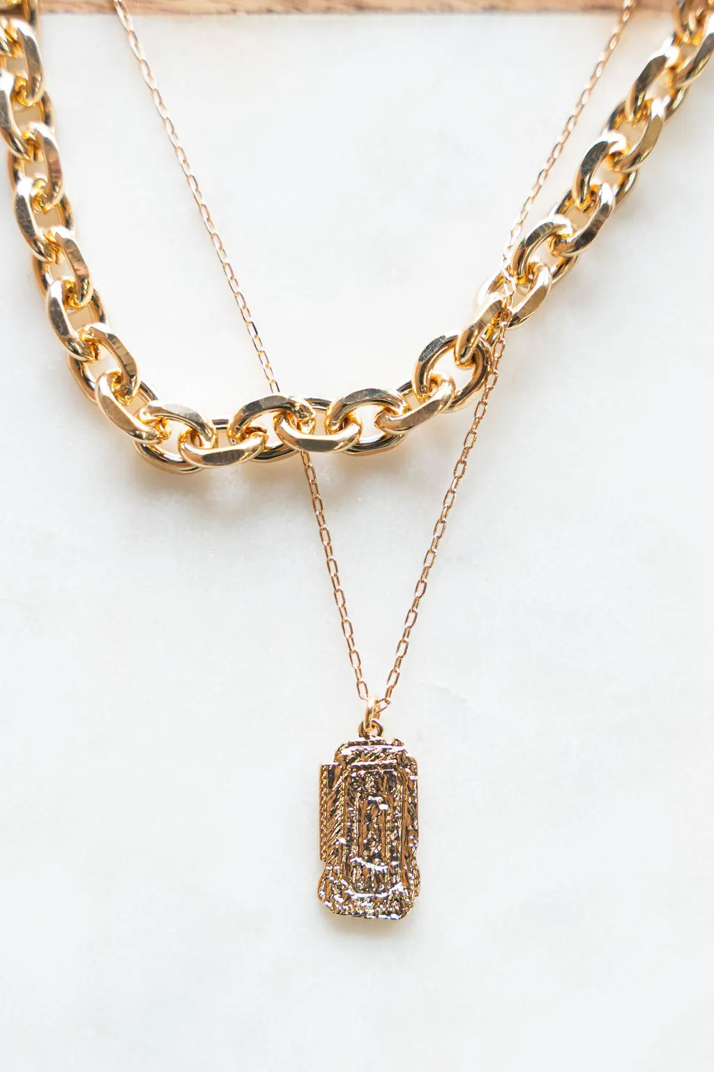 Royalty Dual Chain Necklace