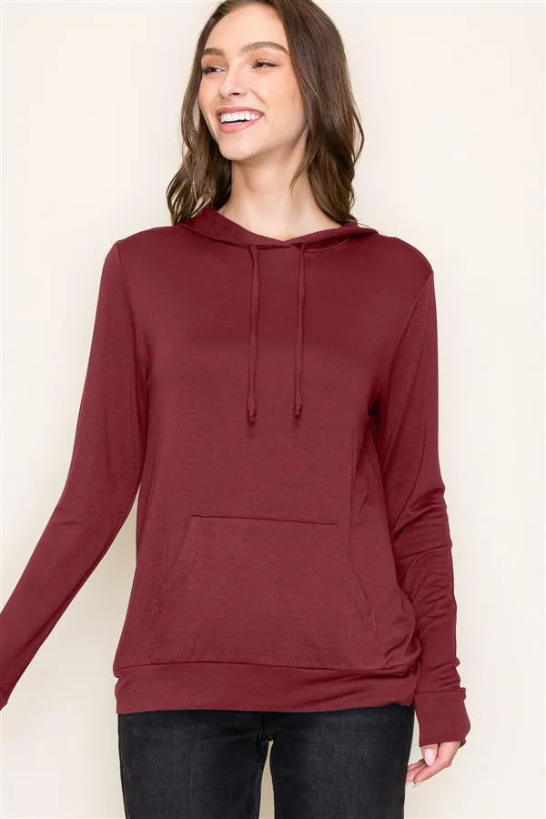 Soft Lightweight Layering Hoodies - 2 Colors!