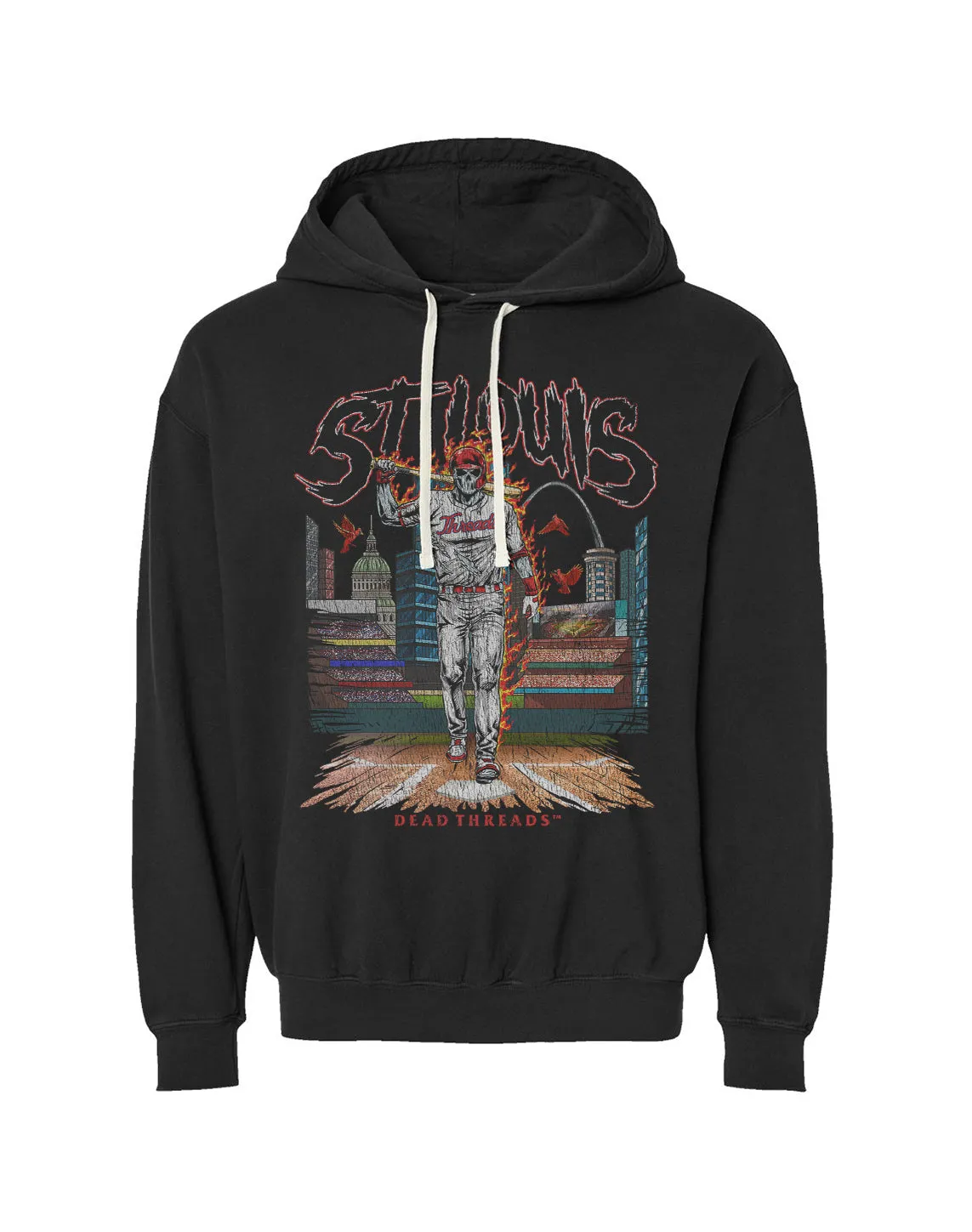 ST. LOUIS BASEBALL - LIGHTWEIGHT HOODIE