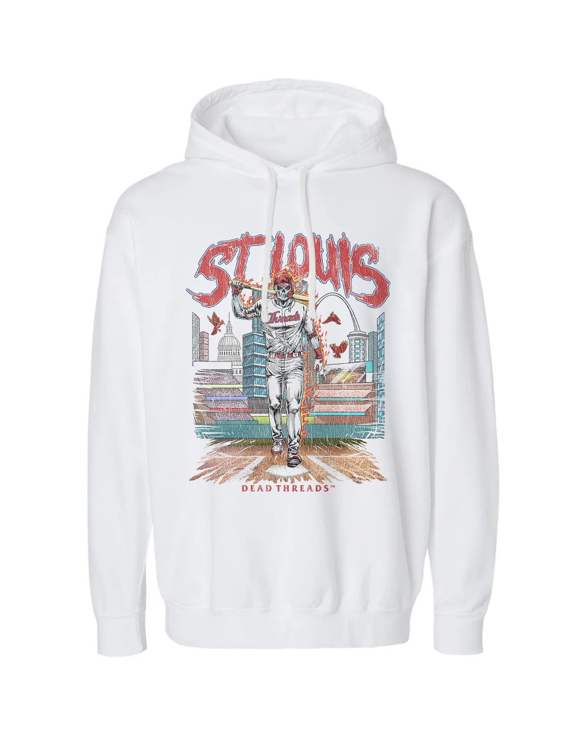 ST. LOUIS BASEBALL - LIGHTWEIGHT HOODIE