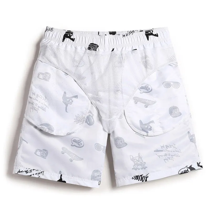 Surfer Doodle Board Shorts