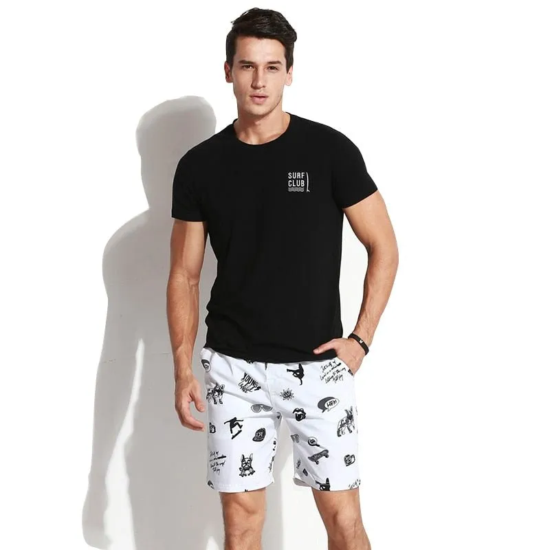 Surfer Doodle Board Shorts