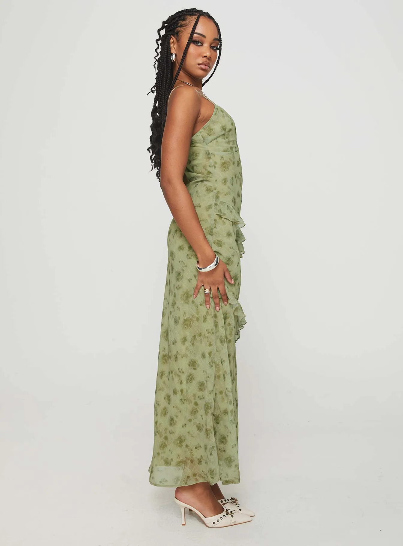 Teffoli Maxi Dress Green